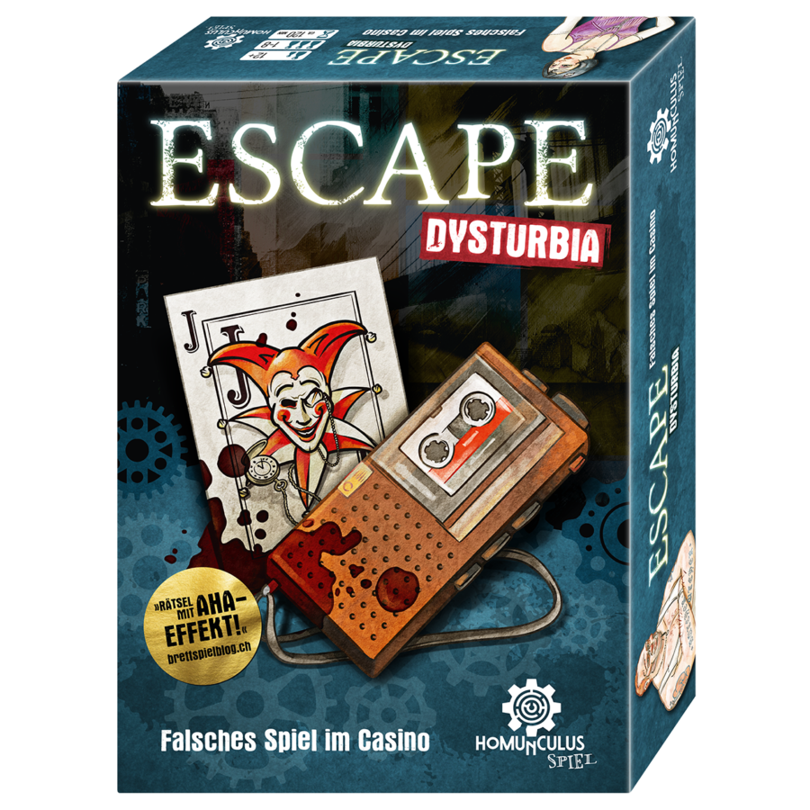 Cover: ESCAPE Dysturbia: Falsches Spiel im Casino